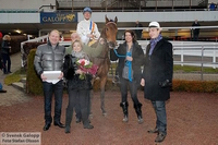 Marc Elsborg (yderst til højre) med familie, Täby 21. nov. 2010