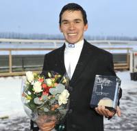 Marcos Robaldo er årets championlærling 2012 på Jägersro Galoppbane