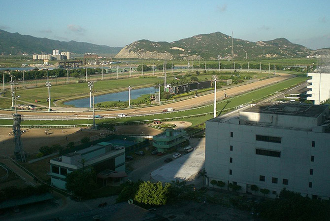 Hongkong Emperors fremtidige løbsbane ses her, Macau, Kina. Cop. Mo707, wikipedia