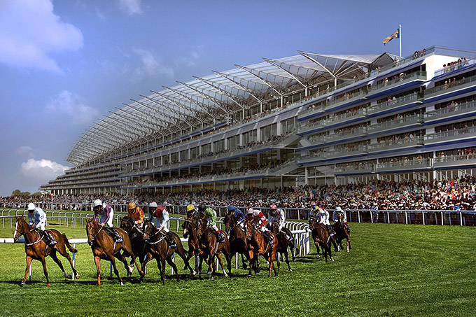 Royal Ascot Meeting danner rammen om Great Wish (IRE) på Ascot Racecourse lørdag den 20. juni 2026. Foto: Populous.com